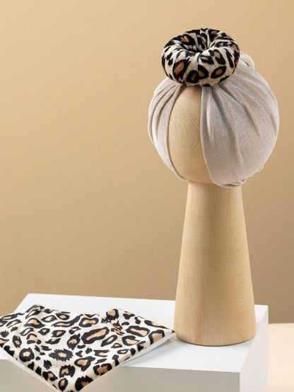 Stylish leopard print series baby gift set